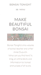 Mobile Screenshot of bonsaitonight.com